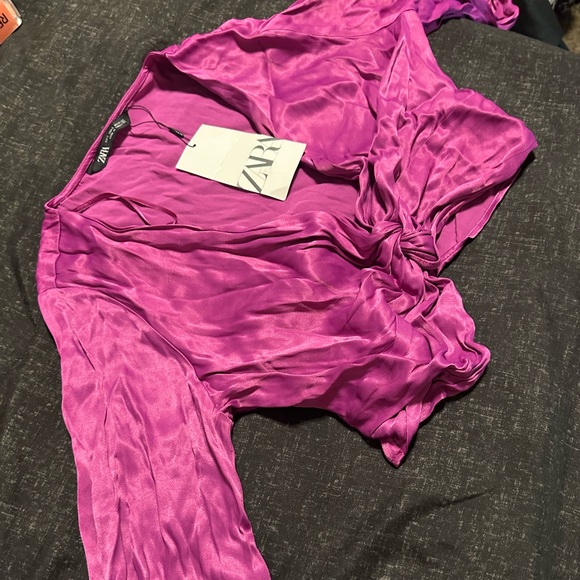 Zara Tops - Zara Rich Purple Apparel